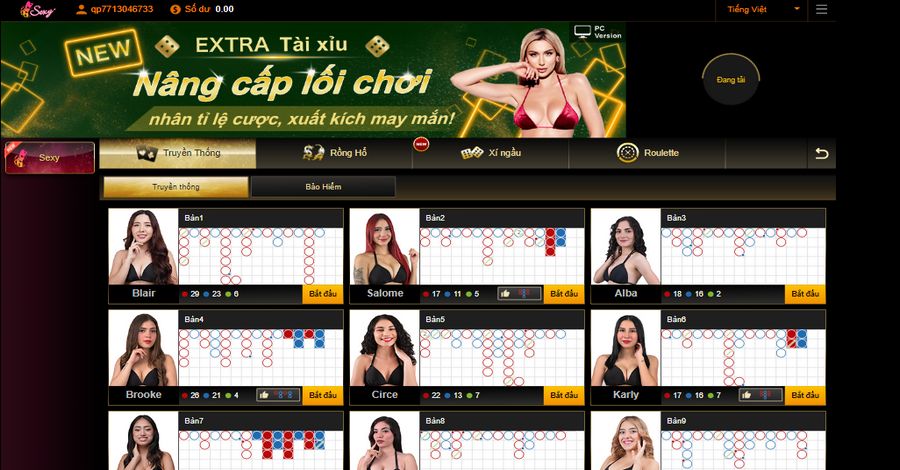 chọn game casino vb777